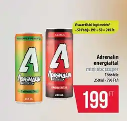 Coop ADRENALIN Energiaital ajánlat