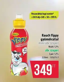 Coop Rauch Yippy gyümölcsital ajánlat