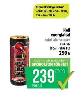 Coop HELL Energiaital ajánlat