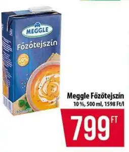 Coop Meggle Főzőtejszín ajánlat