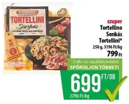 Coop Tortellino Sonkás Tortellini ajánlat