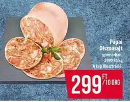 Coop Pápai disznósajt ajánlat