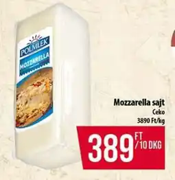 Coop Mozzarella sajt ajánlat