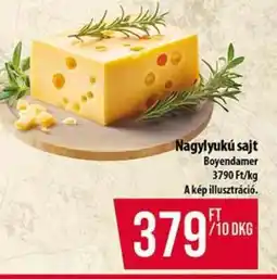 Coop Nagylukú sajt ajánlat