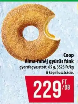 Coop Coop Alma-fahéj gyűrűs fánk ajánlat