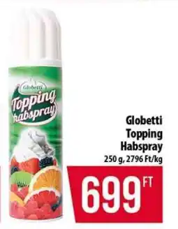 Coop Globetti Topping habspray ajánlat