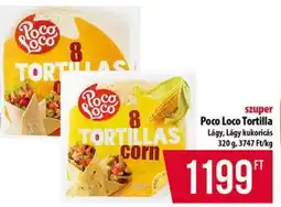 Coop Poco Loco tortilla ajánlat