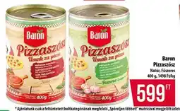 Coop Baron Pizzaszósz Natúr, Fűszeres ajánlat