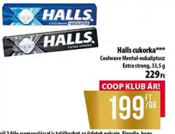 Coop Halls Cukorka ajánlat