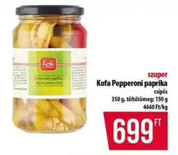 Coop Kofa Pepperoni paprika ajánlat