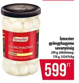 Coop Ízmester gyöngyhagyma savanyúság ajánlat