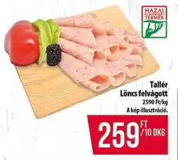 Coop Tallér löncs felvágott ajánlat