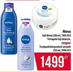 Coop Nivea Soft krém ajánlat
