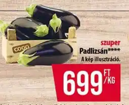 Coop Padlizsán ajánlat