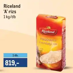 Metro Riceland ‘A’ rizs ajánlat