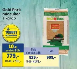 Metro Gold Pack nádcukor ajánlat