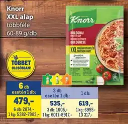 Metro KNORR XXL ALAP ajánlat