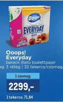 Metro Ooops! Everyday ajánlat