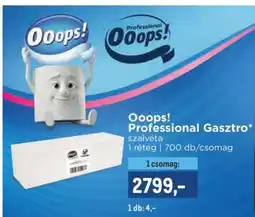 Metro Ooops! Professional Gasztro ajánlat