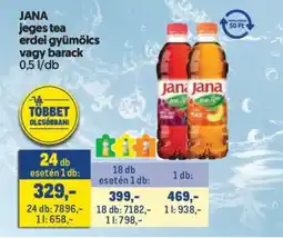 Metro JANA jeges tea erdei gyümölcs vagy barack ajánlat