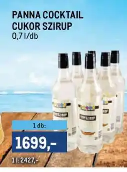 Metro PANNA COCKTAIL CUKOR SZIRUP ajánlat