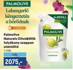 Metro Palmolive Naturals Olive&Milk folyékony szappan utántöltő ajánlat