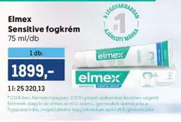 Metro Elmex Sensitive fogkrém ajánlat