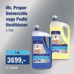 Metro Mr. Proper Univerzális vagy Padló tisztítószer ajánlat