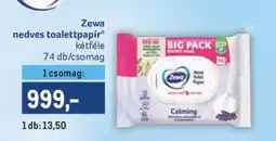 Metro Zewa nedves toalettpapír ajánlat