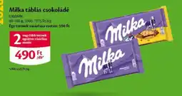 EcoFamily MILKA Táblás csokoládé ajánlat