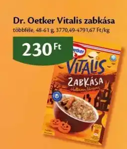 EcoFamily DR OETKER Vitalis zabkása ajánlat