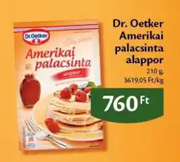EcoFamily Dr. Oetker amerikai palacsinta alappor ajánlat