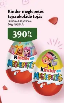 EcoFamily Kinder meglepetés tejcsokoládé tojás ajánlat