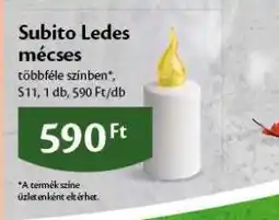 EcoFamily Subito Ledes mécses ajánlat