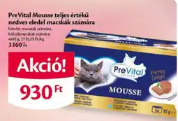 EcoFamily PreVital Mousse teljes értékű nedves eledel macskák számára ajánlat