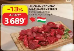 Auchan Auchan Kedvenc Marha Gulyáshús ajánlat