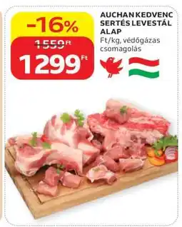 Auchan AUCHAN KEDVENC SERTÉS LEVESTÁL ALAP ajánlat