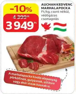 Auchan Auchan Kedvenc Marhalapocka ajánlat