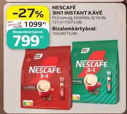 Auchan NESCAFÉ 3in1 instant kávé ajánlat