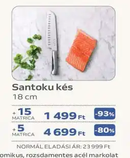 Auchan Santoku kés ajánlat