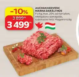 Auchan AUCHAN KEDVENC MARHA DARÁLTHÚS ajánlat