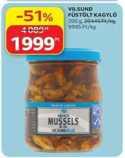 Auchan Vilsund Füstölt Kagyló ajánlat