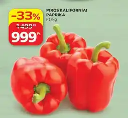 Auchan Piros Kaliforniai Paprika ajánlat