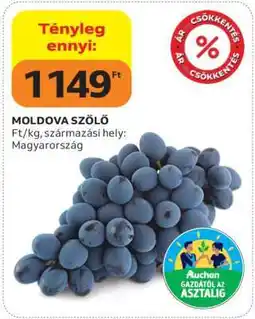 Auchan MOLDOVA SZŐLŐ ajánlat