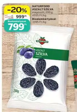 Auchan NATURFOOD ASZALT SZILVA ajánlat