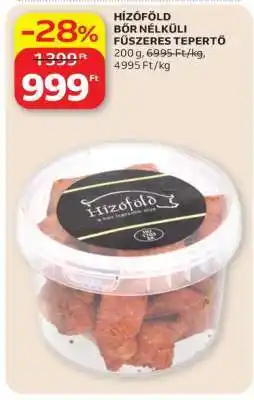 Auchan Hízóföld bőr nélküli, fűszeres tepertő ajánlat