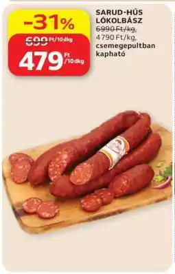 Auchan SARUD-HÚS LÓKOLBÁSZ ajánlat