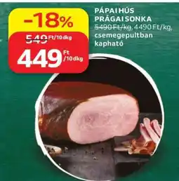 Auchan Pápai Hús Prágai Sonka ajánlat