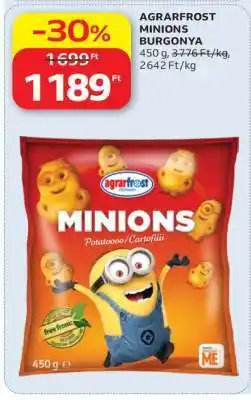 Auchan AGRARFROST MINIONS BURGONYA ajánlat