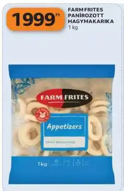 Auchan FARM FRITES Panírozott Hagymakarika ajánlat